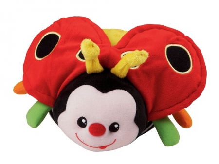 Развивающая мягкая игрушка мяч «Божья коровка» VTech Count & Hug Bug