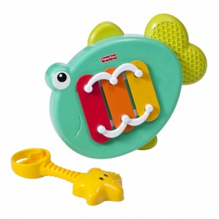 Музыкальный ксилофон-погремушка Рыбка со звездой Fisher Price