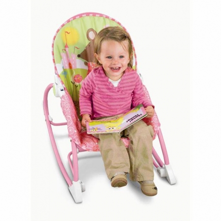 Кресло-качалка, детский шезлонг ПРИНЦЕССА МЫШЬ Fisher-Price