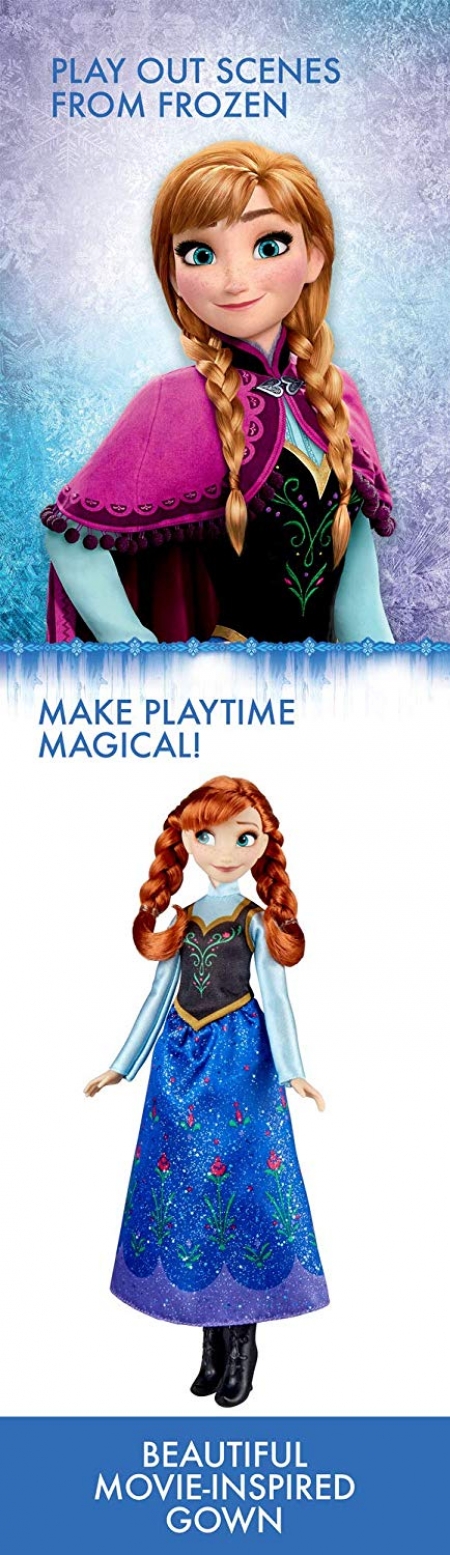 Кукла ПРИНЦЕССА АННА Princess Hasbro Anna Frozen Холодное сердце