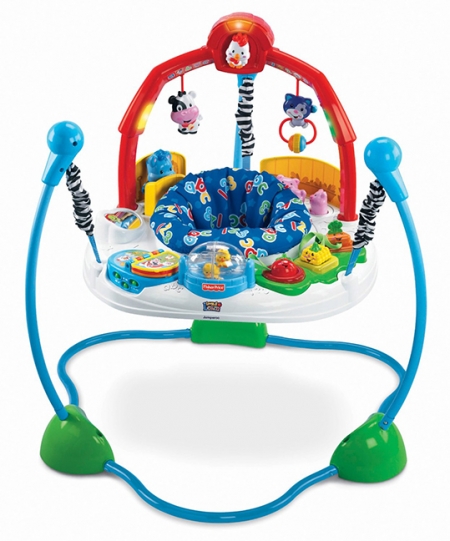 Прыгунки для малышей «Веселая ферма» Fisher-Price Laugh and Learn Jumperoo