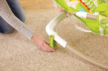 Детское кресло-качели  Fisher Price от 0 до 18 кг ЛЬВЕНОК  (люкс-класс)