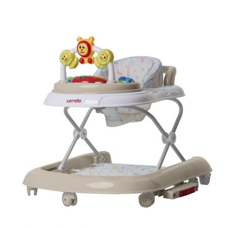 Ходунки CARRELLO Libero CRL-9602/2 Beige 3 в 1 (ходунки, гойдалка, каталка) /1/ MOQ