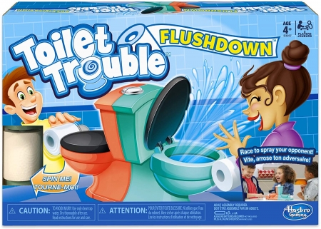 Настольная игра Двойное Туалетное приключение Hasbro Toilet Trouble