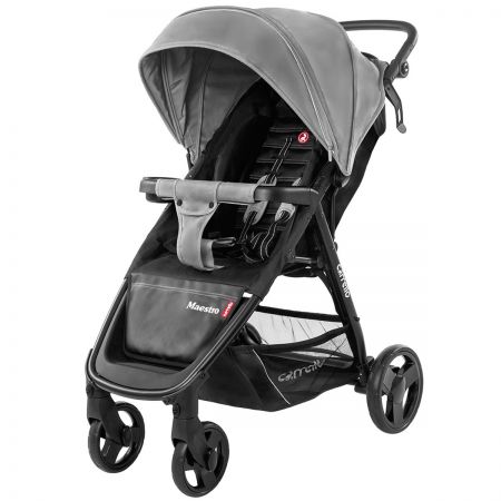 Коляска прогулочная CARRELLO Maestro CRL-1414 Smoke Grey +дождевик L /1/ MOQ