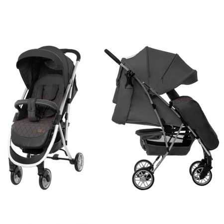 Коляска прогулочная CARRELLO Gloria CRL-8506/1 Iron Gray +дождевик M /1/ MOQ