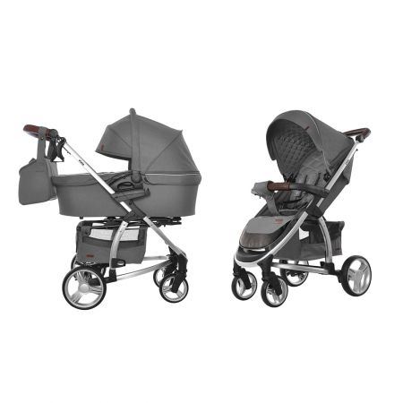 Коляска универсальная CARRELLO Vista CRL-6501 Steel Gray /1/