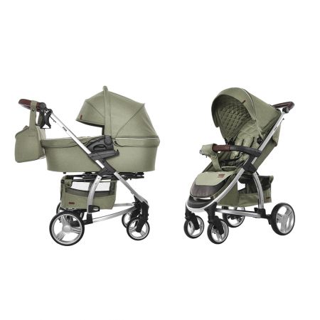 Коляска универсальная CARRELLO Vista CRL-6501 Olive Green /1/