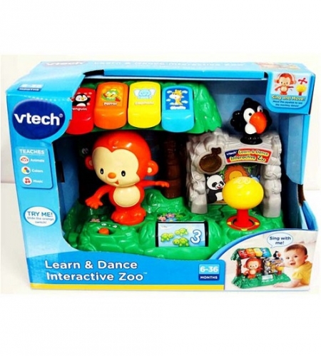 Vtech музыкальный интерактивный Зоопарк пианино Втеч Learn & Dance Interactive Zoo