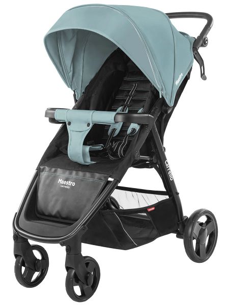 Коляска прогулочная CARRELLO Maestro CRL-1414 Pearl Green +дождевик L /1/ MOQ