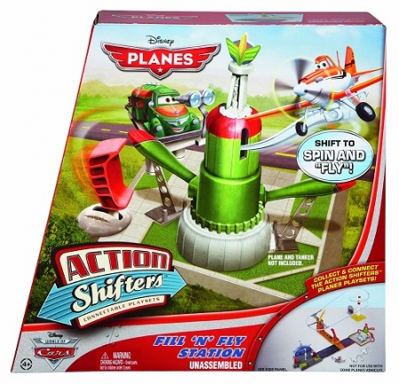 Игровой набор "Идем на взлет"  Дисней Самолеты Disney Planes Action Shifters Chugs Fill N Fly Playset