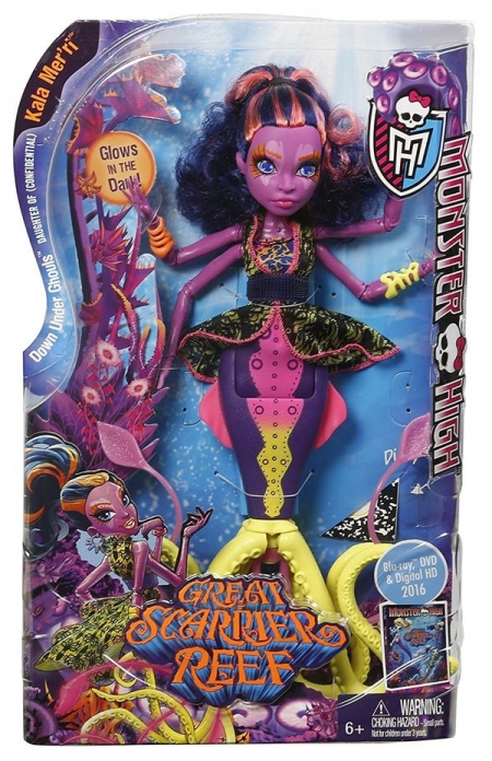 Кукла Monster High Кала Мерри (Kala Mer'ri) из серии Great Scarrier Reef Монстр Хай