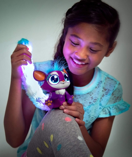Интерактивная игрушка - Лемур Lil' Gleemerz от Mattel оригинал США