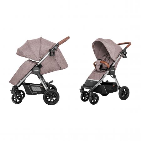 Коляска прогулочная CARRELLO Supra CRL-5510 Bisquit Beige +дождевик L /1/