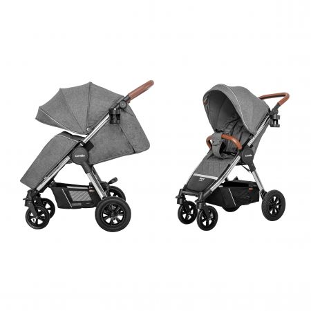 Коляска прогулочная CARRELLO Supra CRL-5510 Carbon Grey +дождевик L /1/
