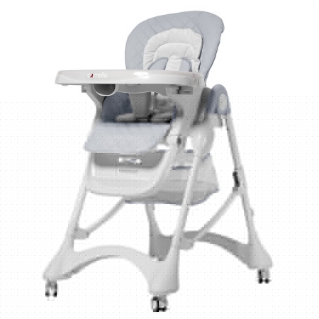 Стульчик для кормления с регулируемой спинкой Carrello Caramel CRL-9501/3 Cloud Grey