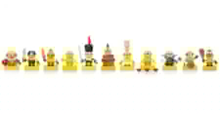 Коллекционные герои - Миньоны с аксессуарами Mega Bloks