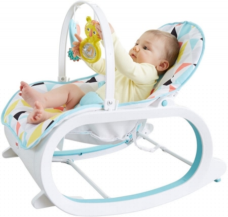 Шезлонг кресло-качалка Fisher Price ДЕТСКИЕ МЕЧТЫ, от 0 до 3-х лет. Оригинал США