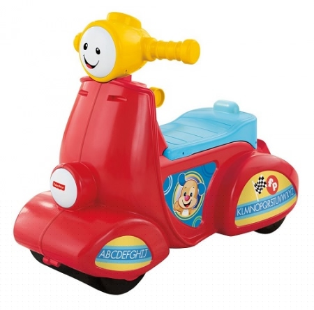 Fisher Price обучающий скутер с технологией SMART STAGES  Laugh & Learn Scooter
