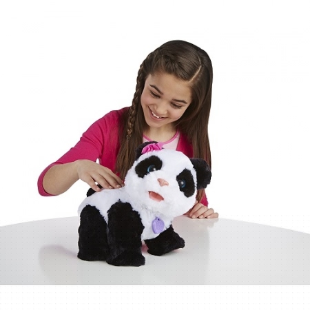 FurReal Friends Панда интерактивная игрушка Малыш Pom-Pom, Hasbro