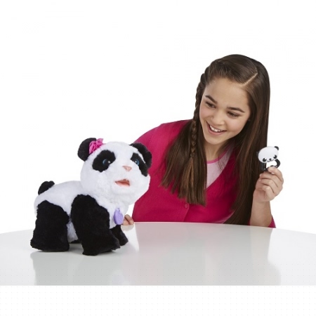 FurReal Friends Панда интерактивная игрушка Малыш Pom-Pom, Hasbro