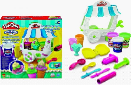 Play Doh набор Вагончик мороженое Плей До