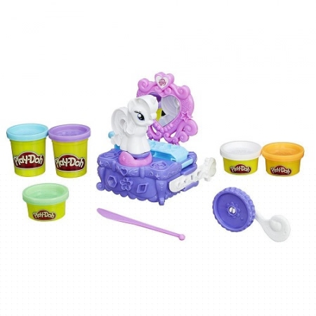 Play Doh игровой набор "Туалетный столик Рарити" Плей До My Little Pony Rarity