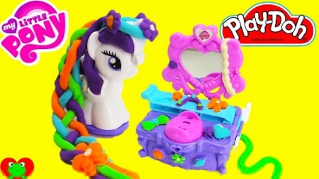 Play Doh игровой набор "Туалетный столик Рарити" Плей До My Little Pony Rarity