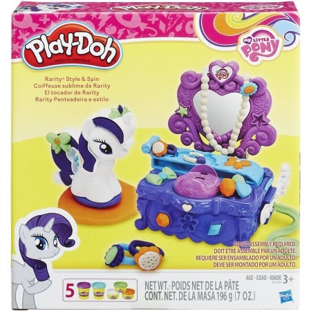 Play Doh игровой набор "Туалетный столик Рарити" Плей До My Little Pony Rarity