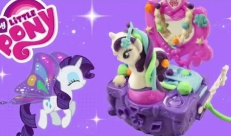 Play Doh игровой набор "Туалетный столик Рарити" Плей До My Little Pony Rarity