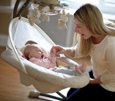 Fisher-Price колыбель-качели люкс класса Мой Маленький Щенок  My Little Snugapuppy