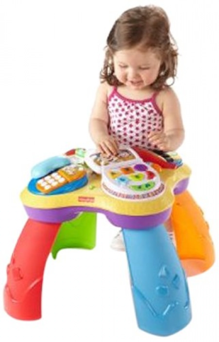 Умный столик Fisher-Price (Фишер-Прайс) Щенок и его друзья Laugh & Learn Puppy and Friends Learning Table