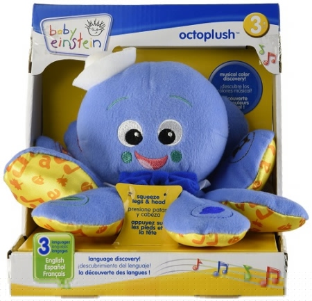 Детская музыкальная игрушка Осьминог Baby Einstein Octoplush