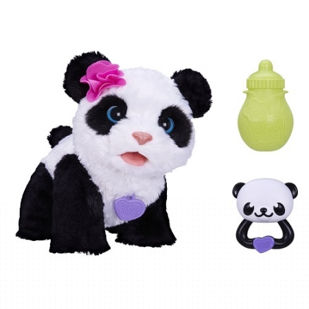 FurReal Friends Панда интерактивная игрушка Малыш Pom-Pom, Hasbro