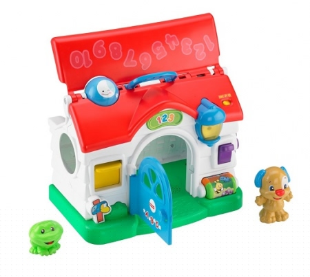Детская развивающая игрушка «Обучающий домик щенка» Fisher-Price Laugh & Learn Puppy´s Activity Home