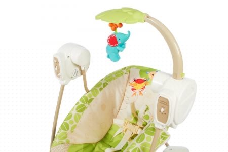 Качели для новорожденных Fisher Price «Друзья из тропического леса»