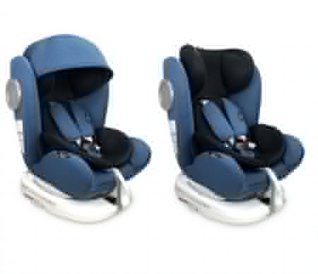 Автокресло Bertoni (Lorelli) Lusso Sps Isofix 0-36 кг Black/Blue (Европа)