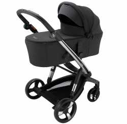 Коляска 2 в 1 Bair Electra B-touch system BE-01 black  (Баир Электра Би-тач систем)
