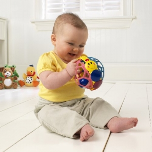 Игрушка звонкий мячик  Беби Энштейн Baby Einstein Bendy Ball