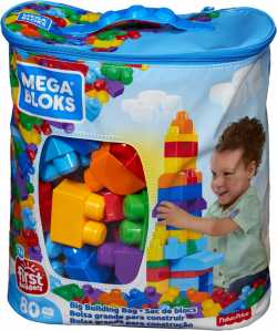 Конструктор классический в мешке (80 дет.) Mega Bloks