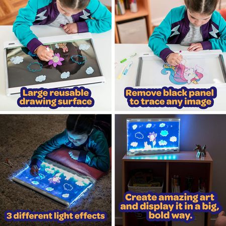 Детский планшет Crayola - светящаяся доска для рисования Ultimate Light Board