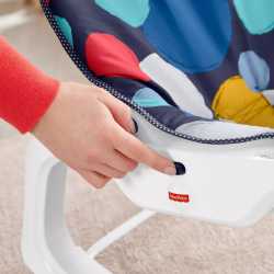Детский шезлонг - детское кресло - качалка Fisher Price ФЕЙЕРВЕРК Фишер прайс ОРИГИНАЛ США