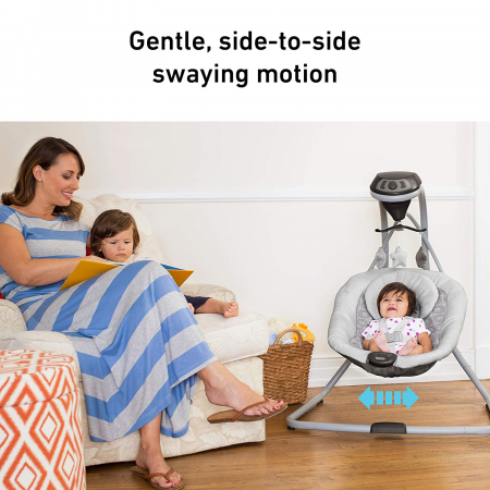 Детский укачивающий центр Грако ЛЕГКОЕ ОБЛАЧКО Graco Simple Sway Swing