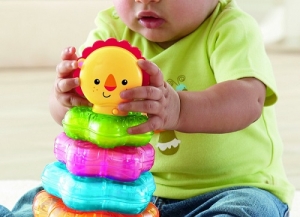 Детская пирамидка Fisher-Price Львенок с музыкой и огоньками