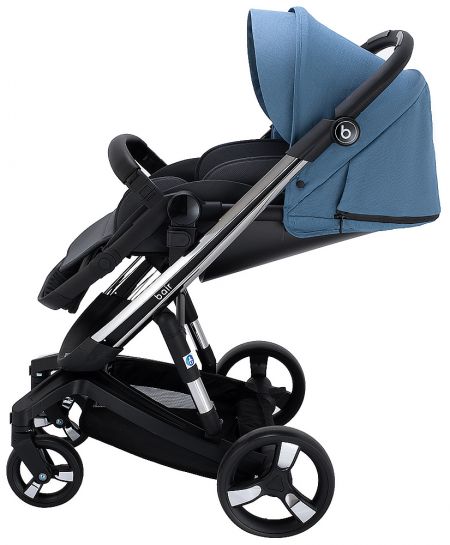 Коляска 2 в 1 Bair Electra B-touch system BE-03 blue (голубой)
