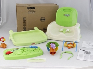 Детский стульчик-бустер Джунгли, стульчик для кормления Fisher-Price Booster Seat, Rainforest