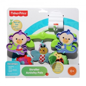 Игрушка на коляску, подвеска Друзья обезьянки Fisher-Price Stroller Toy Canopy