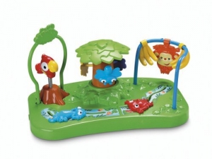 Детский стульчик-бустер Джунгли, стульчик для кормления Fisher-Price Booster Seat, Rainforest