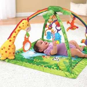 Детский развивающий коврик Fisher-Price «Джунгли» (Тропический лес) Rainforest
