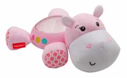 Музыкальный ночник-проектор "Розовый гиппопотам" Fisher-Price